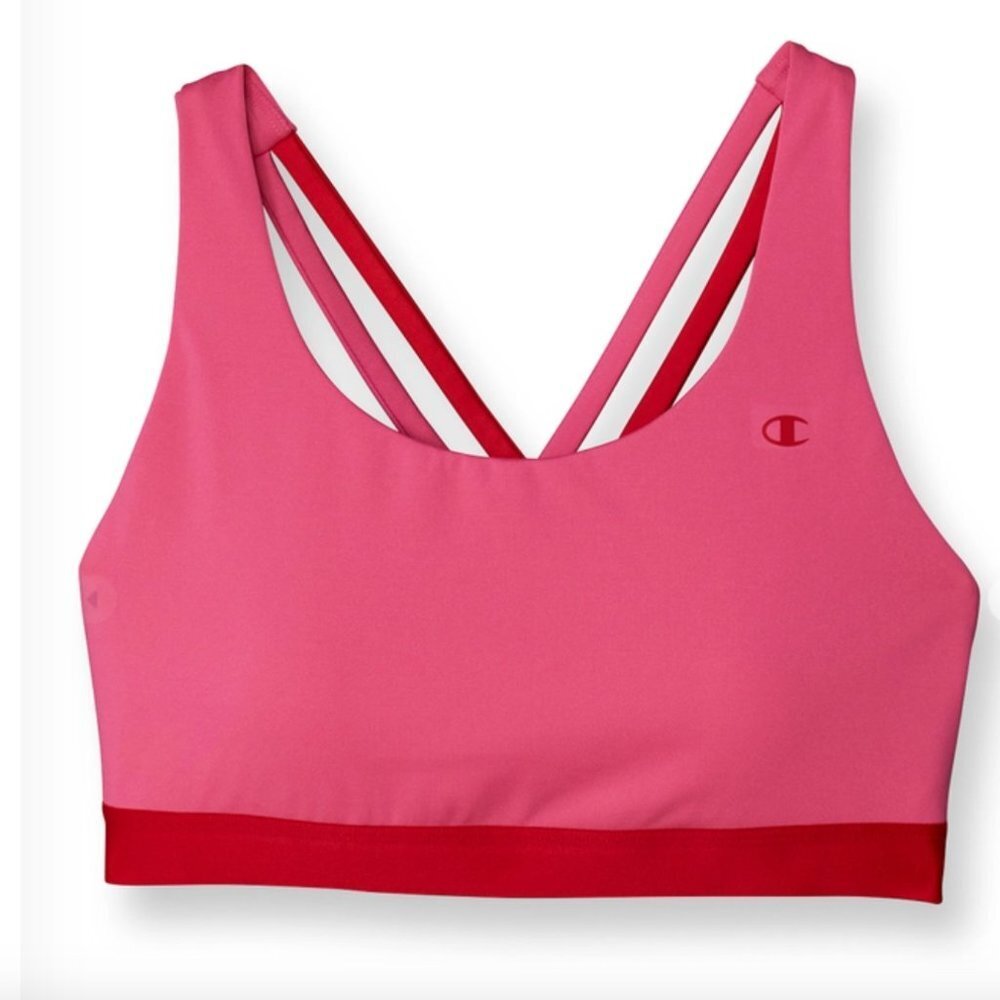 Champion Absolute Strappy Sports Bra C Logo Size Small